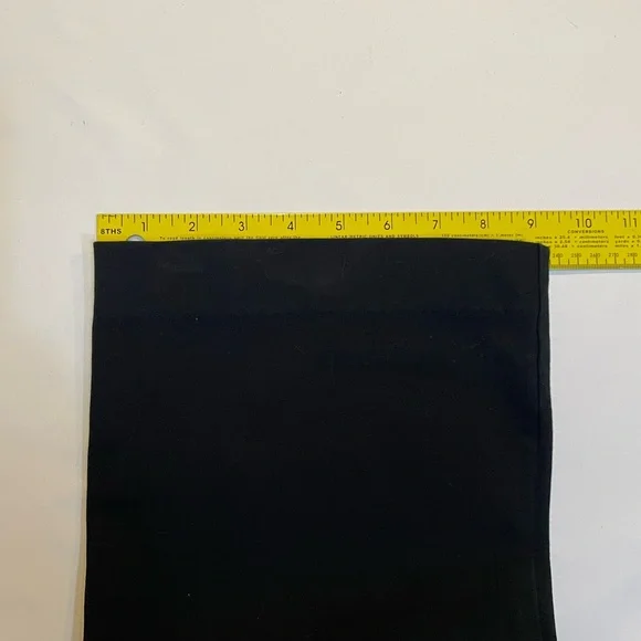 Old Navy Black Women's Pixie Flare High Rise Trousers, Sz 10 - Picture 8 of 11